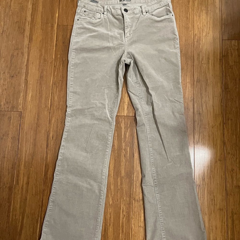 Kut from the Kloth Taupe Corduroy Pants